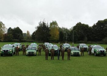 Carabineros recibe 13 nuevos vehículos para servicio policial en provincia de Osorno