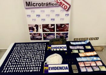 Detienen a dos hombres por tráfico y microtráfico de drogas en Osorno