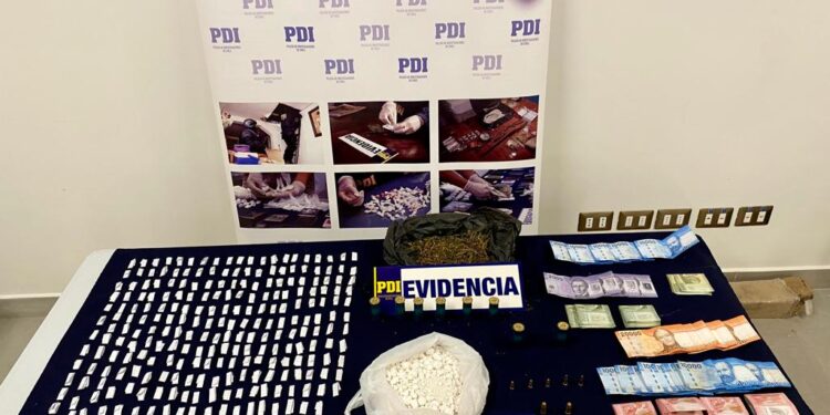 Detienen a dos hombres por tráfico y microtráfico de drogas en Osorno