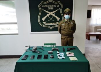 Puerto Montt: Sujetos intentaron lanzar droga a cárcel con un drone 