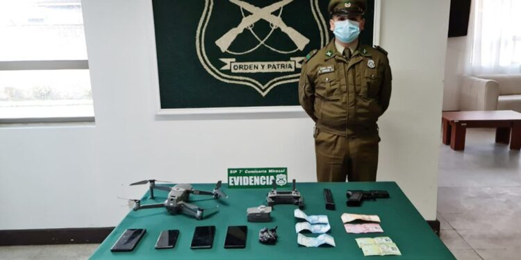 Puerto Montt: Sujetos intentaron lanzar droga a cárcel con un drone 