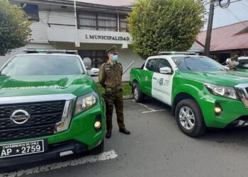 Nuevas camionetas de Carabineros iniciaron servicios policiales en Puerto Octay