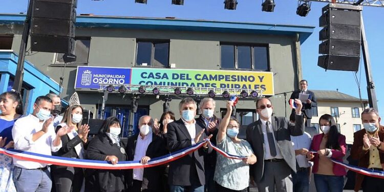 Inauguran nueva “Casa del Campesino y Comunidades Rurales” en Osorno