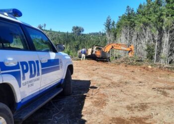 Los Ríos: Dos máquinas fueron destruidas en ataque incendiario en Mariquina