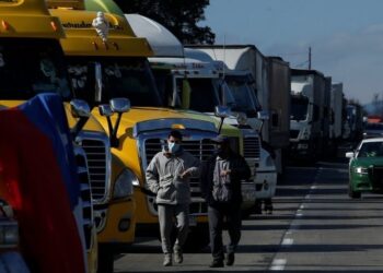 Paro parcial de camioneros: Hay protestas en distintas rutas del país