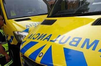 Ambulancia impactó un caballo en ruta 5 sur la madrugada de este domingo 