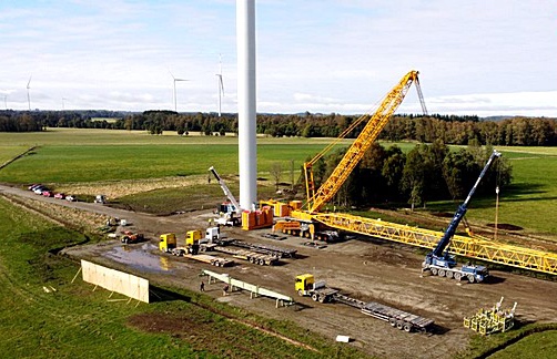 Avanzan obras de parque eólico Puelche Sur que beneficiará con energía limpia a 250 mil hogares