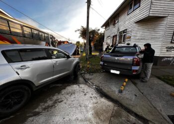 Osorno: colisión vehicular en Rahue Bajo deja una persona lesionada