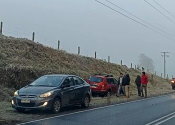 Deslizamientos por escarcha provocan accidentes en provincia de Osorno