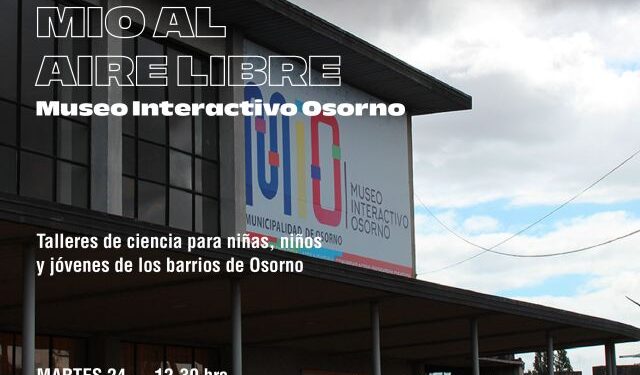 Este martes invitan al lanzamiento del Proyecto MIO al Aire Libre en Osorno