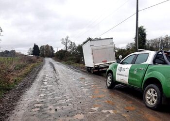 Encuentran camión robado a empresa de encomiendas en Osorno