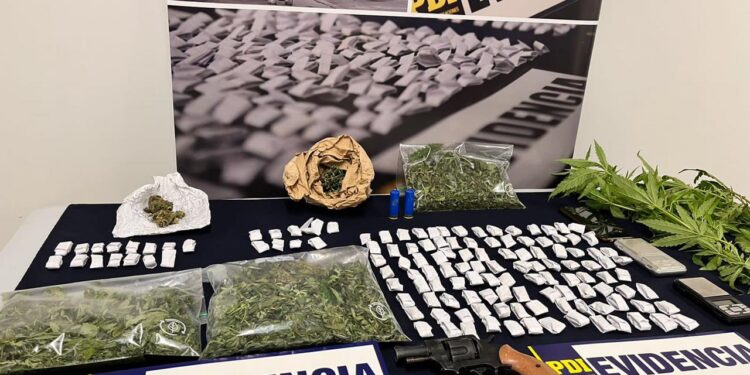 PDI interviene 40 domicilios por microtráfico de drogas en el sur
