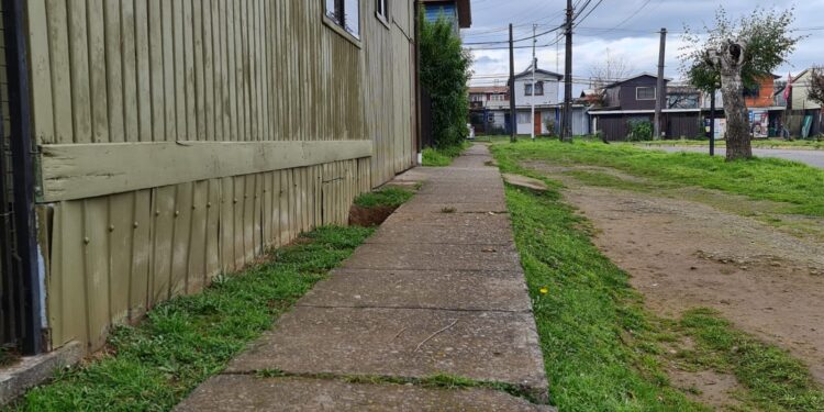 Construirán nuevas veredas en población García Hurtado y villa Nueva primavera de Osorno