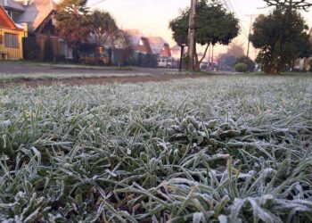 Hoy lunes se reportó la temperatura más baja del año en la provincia de Osorno