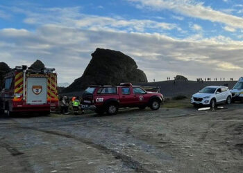 Encuentran cuerpo sin vida de niño que fue arrastrado por oleaje en playa de Ancud