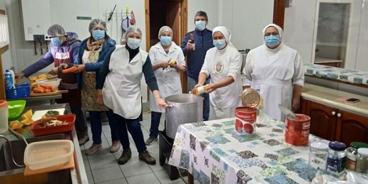 Comedor solidario abrió sus puertas a disposición de la comunidad osornina