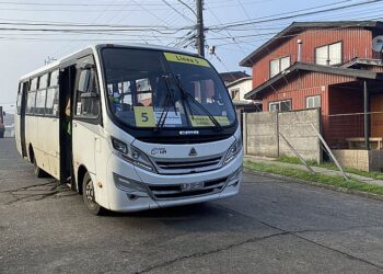 Este sábado retornaron microbuses al sector Ovejería de Osorno 