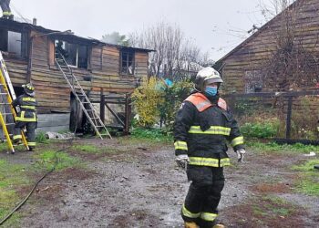 Osorno: Adulto mayor falleció tras incendio en su vivienda en el sector de Ovejería 