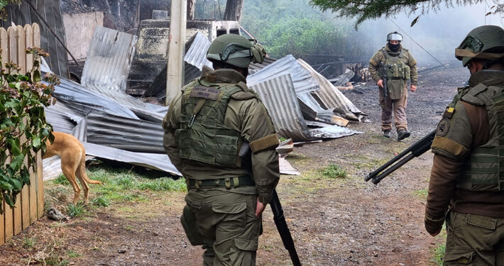 Macrozona sur registra al menos cinco atentados desde el llamado a la «resistencia armada» de Héctor Llaitul