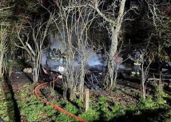 Incendio en sector rural de Río Negro deja un adulto mayor fallecido 