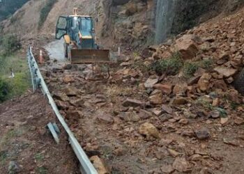 Derrumbe se registró este domingo en sector Maicolpué de San Juan de la Costa 