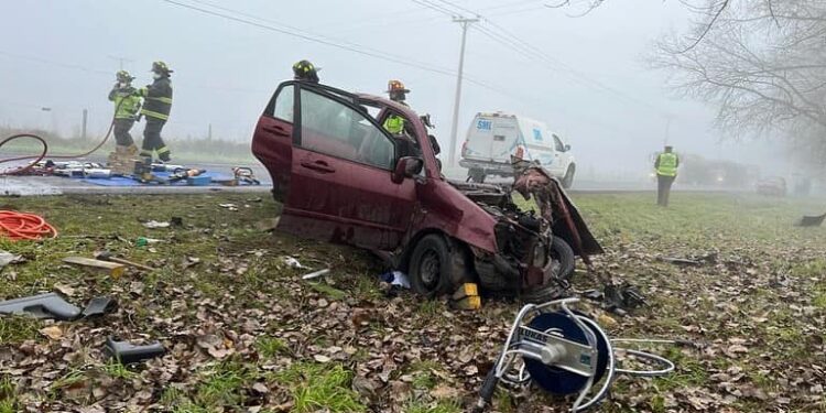 Identifican a madre e hija fallecidas en ruta U-55 este miércoles