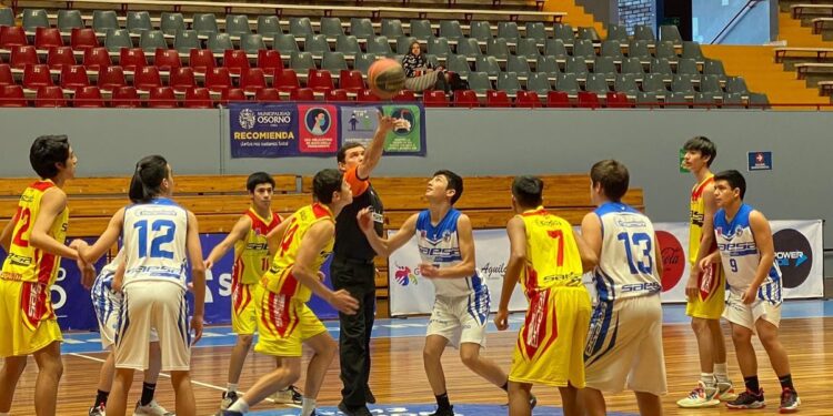Técnicos de series menores del básquetbol de Osorno y Español quedan suspendidos tras pelea