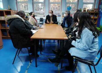 Osorno: Inspeccionan obras de mejoramiento en escuela de Pichil