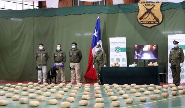 Carabineros decomisó 158 kilos de droga que tenía como destino Puerto Montt 