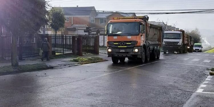 Vecinos de Ovejería en Osorno acusan complicaciones con paso de camiones 