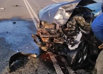 Choque múltiple dejó a cinco personas lesionadas en ruta a Ensenada