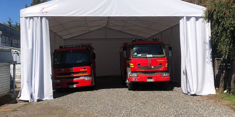 Destinan recursos en infraestructura para carros bombas de Compañía de Bomberos en Francke