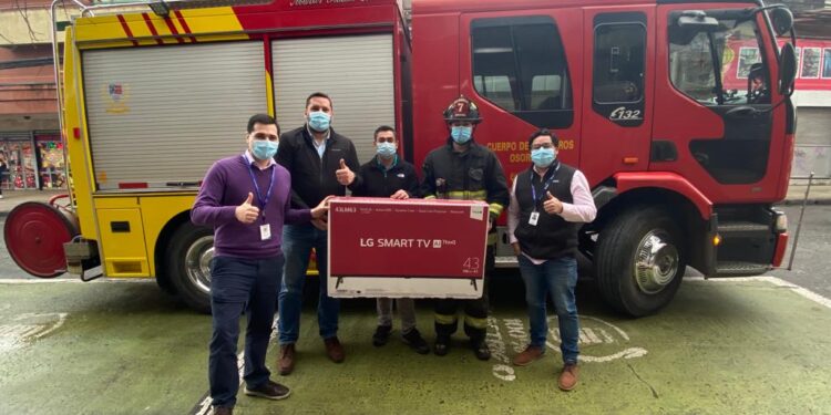 Entregan donación a Séptima Compañía de Bomberos de Osorno