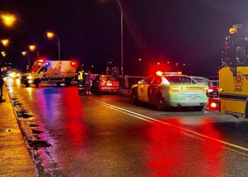 Colisión por alcance en puente San Pablo de Osorno dejó dos lesionados