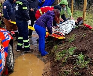 Osorno: Vehículo que participa en rally Avosur atropelló a banderilleros del evento