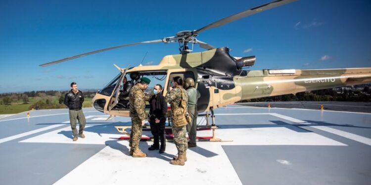 Sargento rescatado de volcán Puntiagudo se encuentra estable