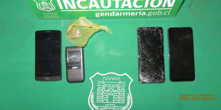 Incautan lanzamiento de celulares y droga desde el exterior a cárcel de Osorno&nbsp;