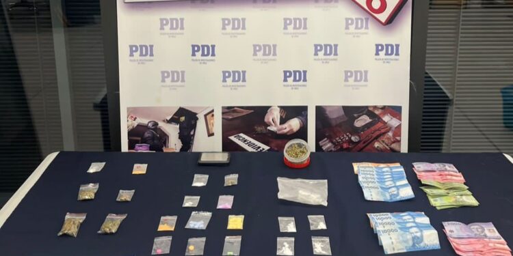 Detienen a hombre por microtráfico desde su vivienda en Purranque