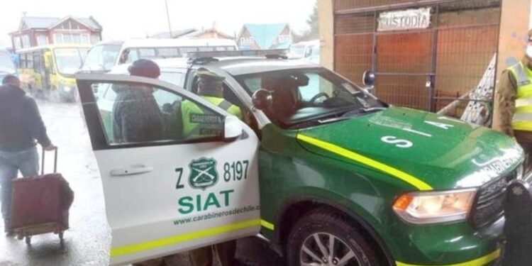 Chofer de bus interurbano en Chiloé da positivo a cocaína en fiscalización 