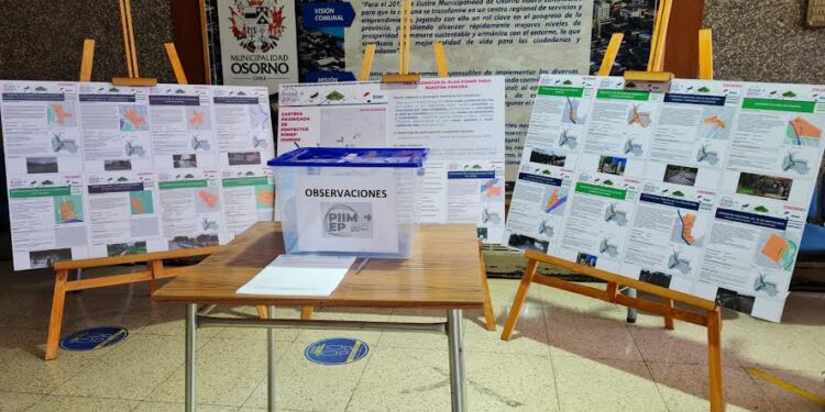 Sociabilizan plan de inversiones en infraestructura y espacios públicos para Osorno&nbsp;