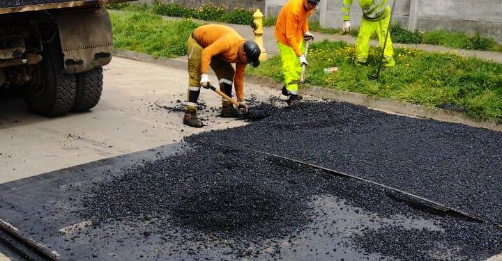 Instalan más de 30 reductores de velocidad en calles de Osorno