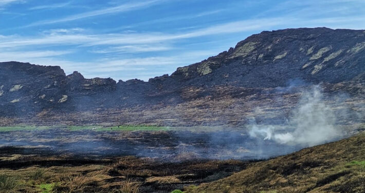 Fiscalía abre investigación por incendio que dejó «daños irreparables» en Rapa Nui