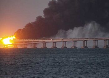 Rusia detiene a ocho sospechosos por explosión en el puente de Crimea