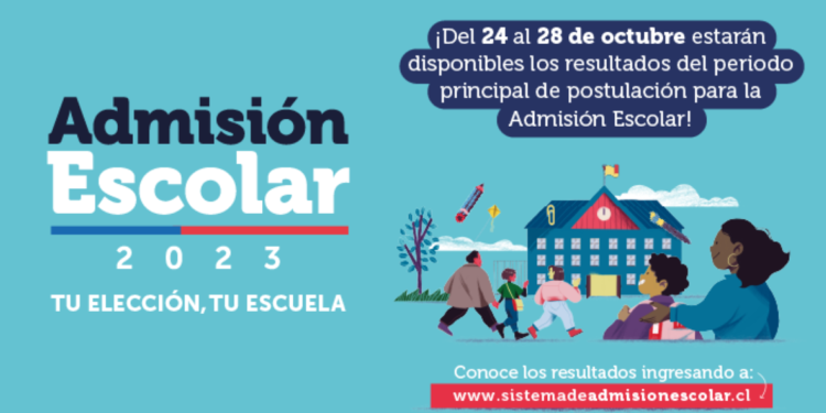 Ya se encuentran disponibles los resultados para Admisión Escolar 2023
