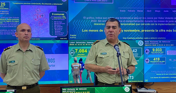 Más de 3.000 personas han sido detenidas por ocultar patentes en Chile