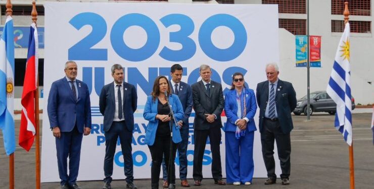 Chile, Argentina, Uruguay y Paraguay crean corporación para el mundial 2030