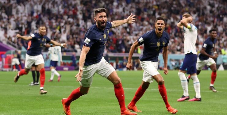 Francia se metió en semifinales de Qatar tras eliminar a Inglaterra