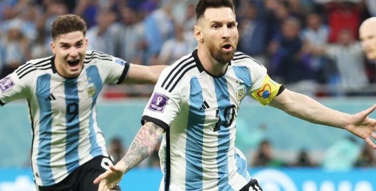 Argentina se metió en cuartos de final del Mundial tras eliminar a Australia