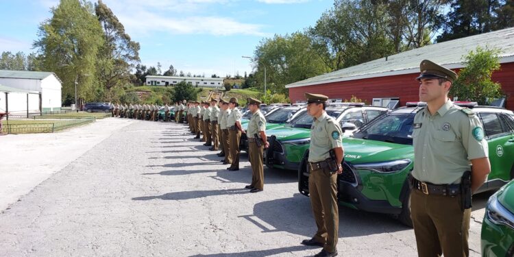 Carabineros sumó 22 nuevos vehículos en la región: 6 son para Osorno
