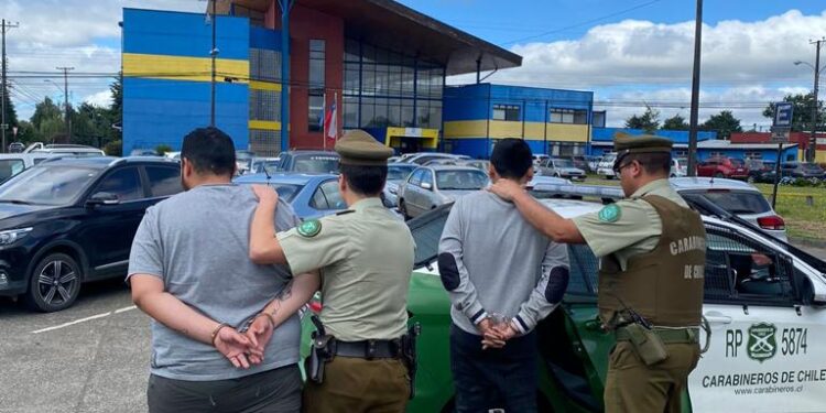 Cuatro sujetos quedaron detenidos tras robo de diversas especies en Osorno